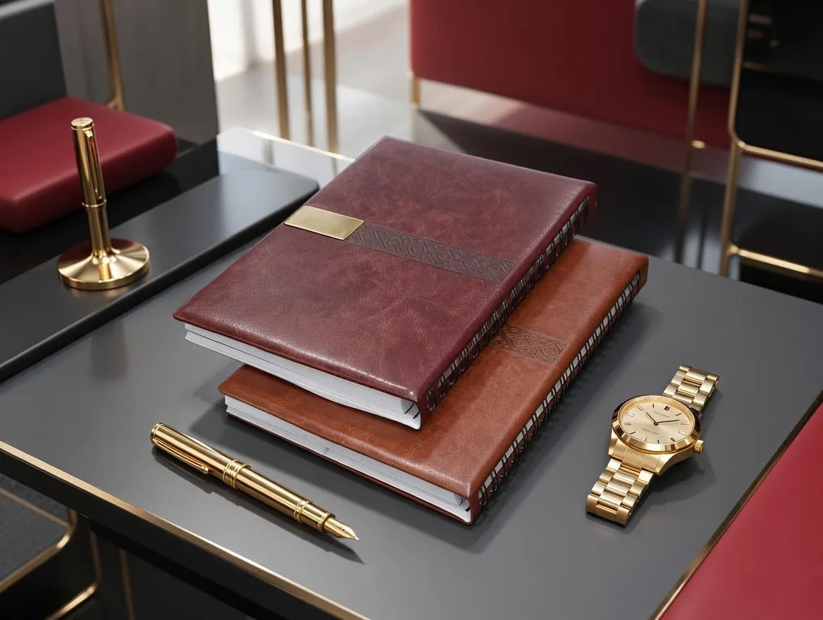 سررسید وزیری 1405 ونداد با جلد ترمو و صحافی فنری